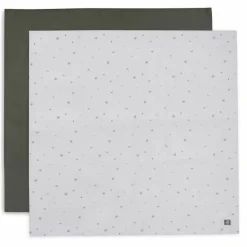 Jollein Hydrofiele Doeken Xl Stargaze Leaf Green (2St)