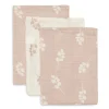 Jollein Hydrofiele Washandjes Twig Wild Rose (3St)