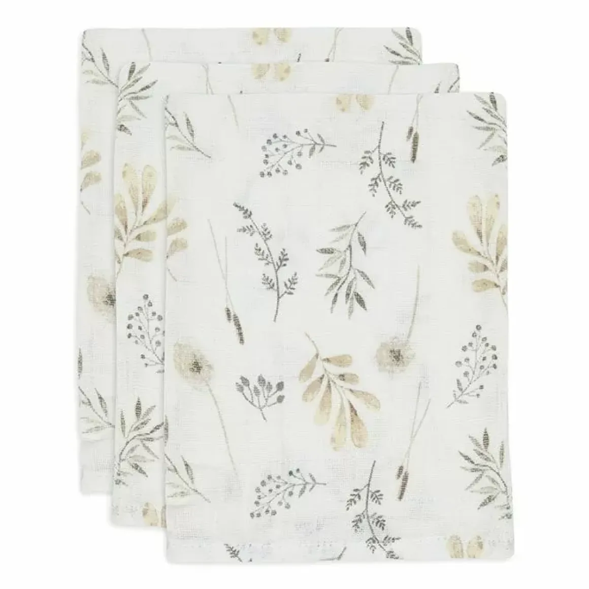 Jollein Hydrofiele Washandjes Wild Flowers (3St)