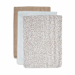 Jollein Hydrofiele Washandjes Dotted (3St)