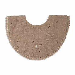 Jollein Kwijlslab Embroidery Biscuit