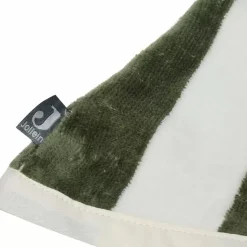 Jollein Lange Washand Stripe Terry Leaf Green