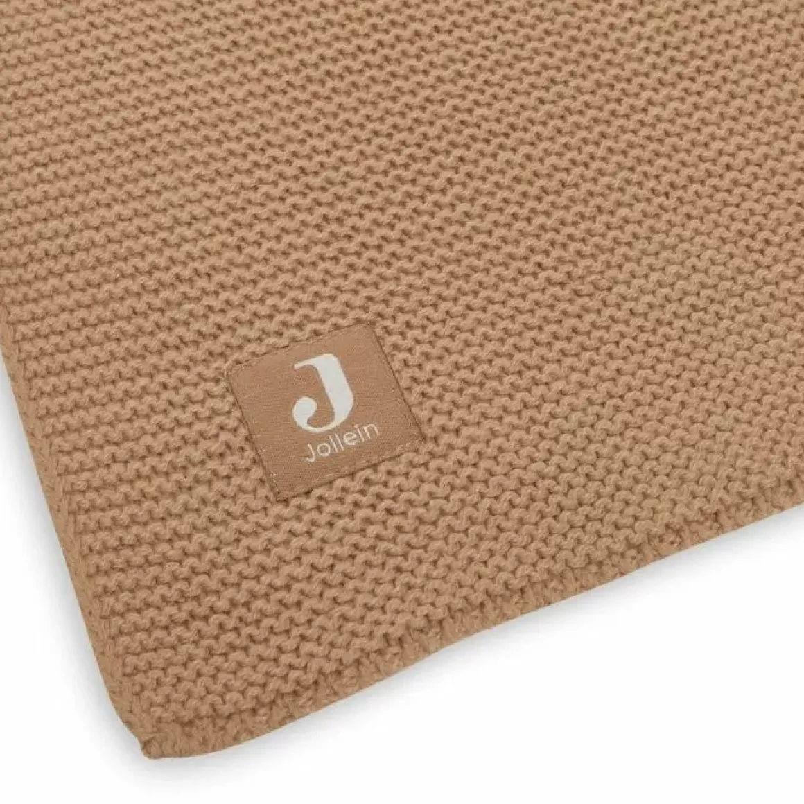 Jollein Ledikantdeken Basic Knit Biscuit