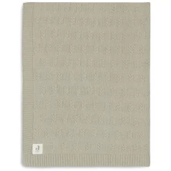 Jollein Ledikantdeken Grain Knit Olive Green 100X150Cm