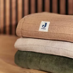 Jollein Ledikantdeken Pure Knit Biscuit
