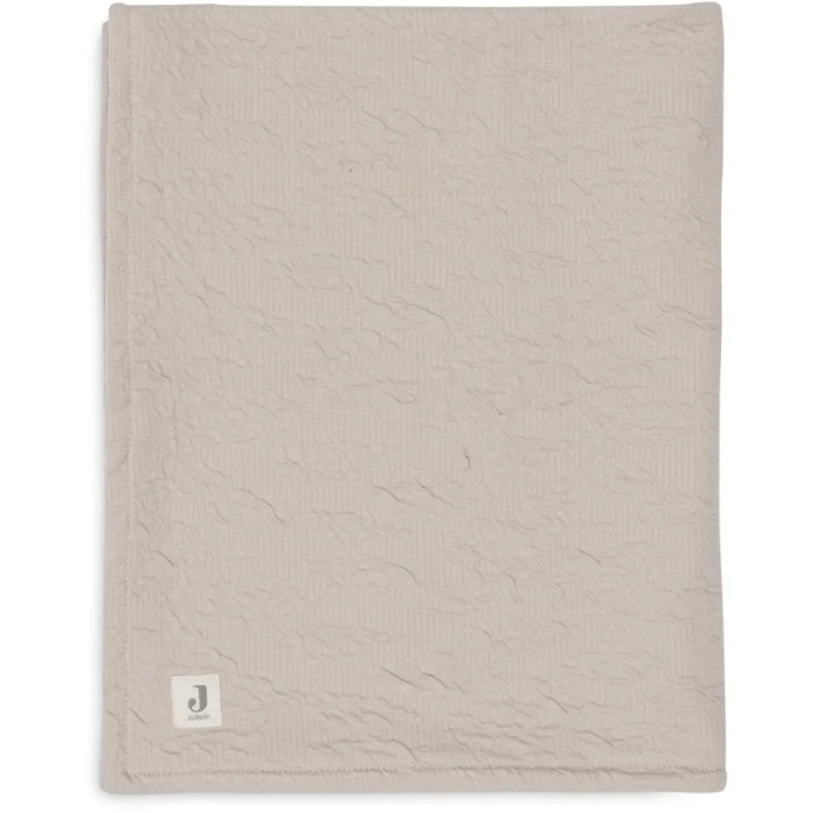 Jollein Ledikantdeken Soft Waves Nougat/Velvet 100X150Cm