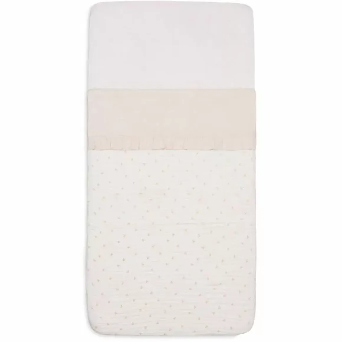 Jollein Ledikantlaken Ruffle Natural