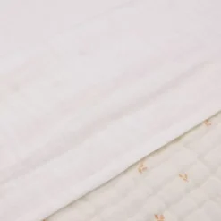 Jollein Ledikantlaken Slub Ivory 120X150Cm