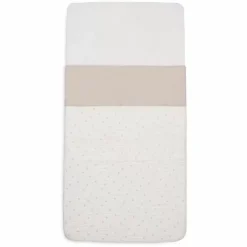 Jollein Ledikantlaken Slub Nougat 120X150Cm