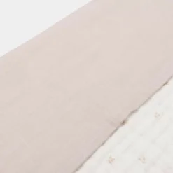 Jollein Ledikantlaken Slub Nougat 120X150Cm