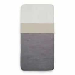 Jollein Ledikantlaken Wrinkled Cotton Nougat