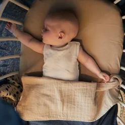 Jollein Ledikantlaken Wrinkled Cotton Nougat