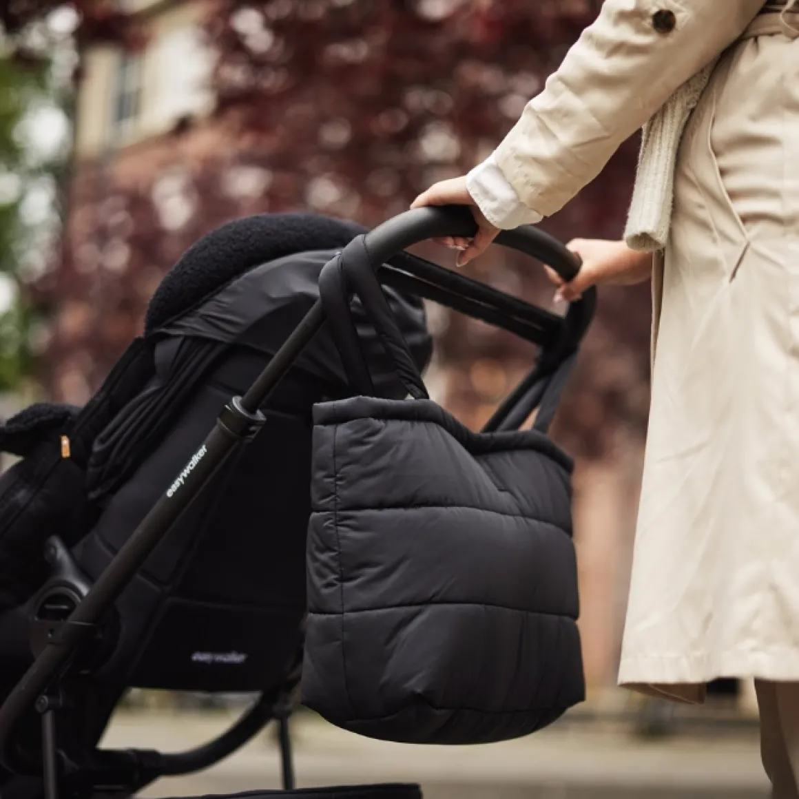 Jollein Luiertas Puffed Zwart