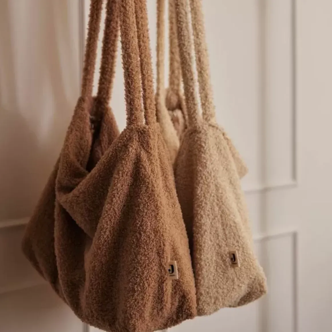 Jollein Luiertas Shopper Boucle Biscuit