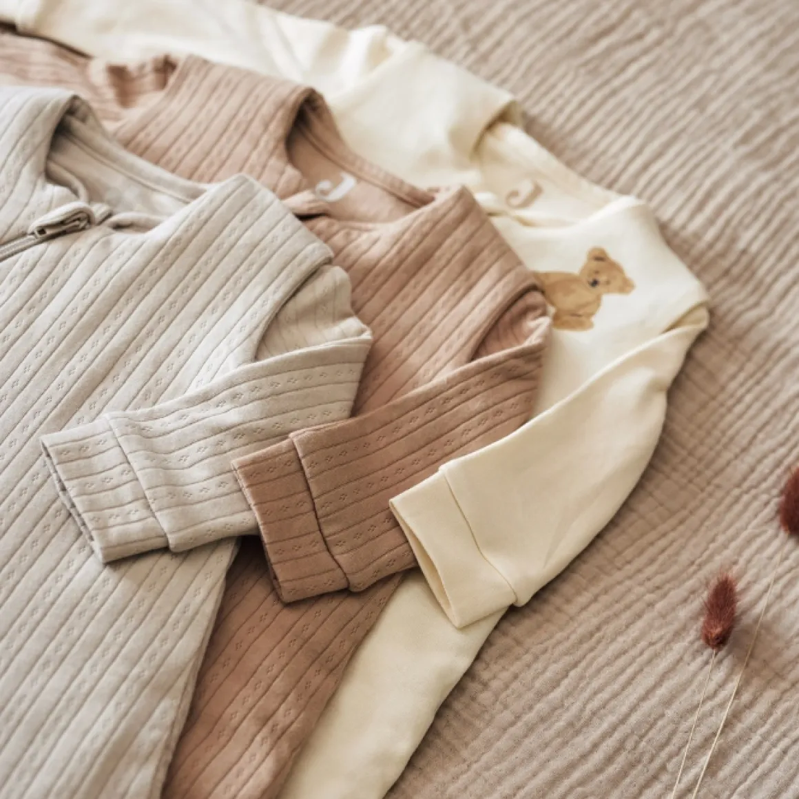 Jollein Newborn Slaapzak Ajour Biscuit 60Cm