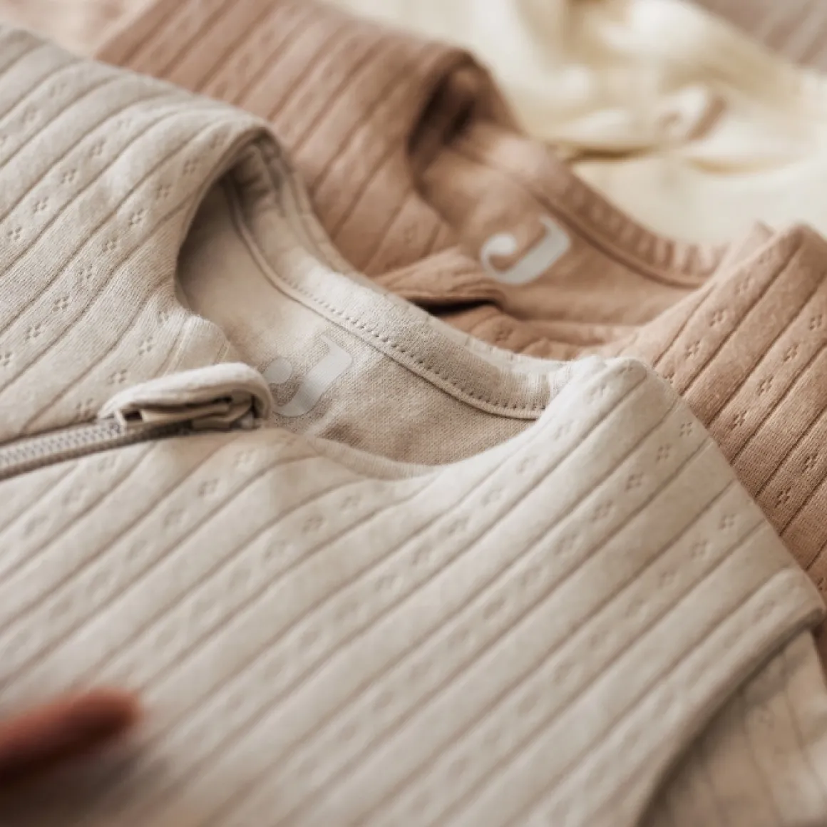 Jollein Newborn Slaapzak Ajour Biscuit 60Cm