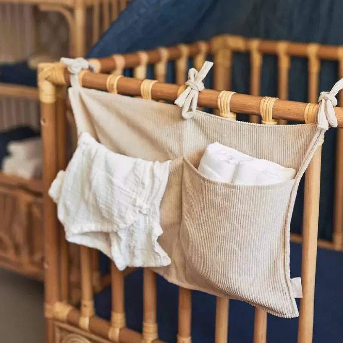 Jollein Opbergzak Corduroy Nougat