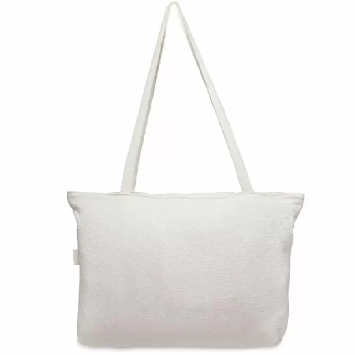 Jollein Shopper Embroidery Ivory