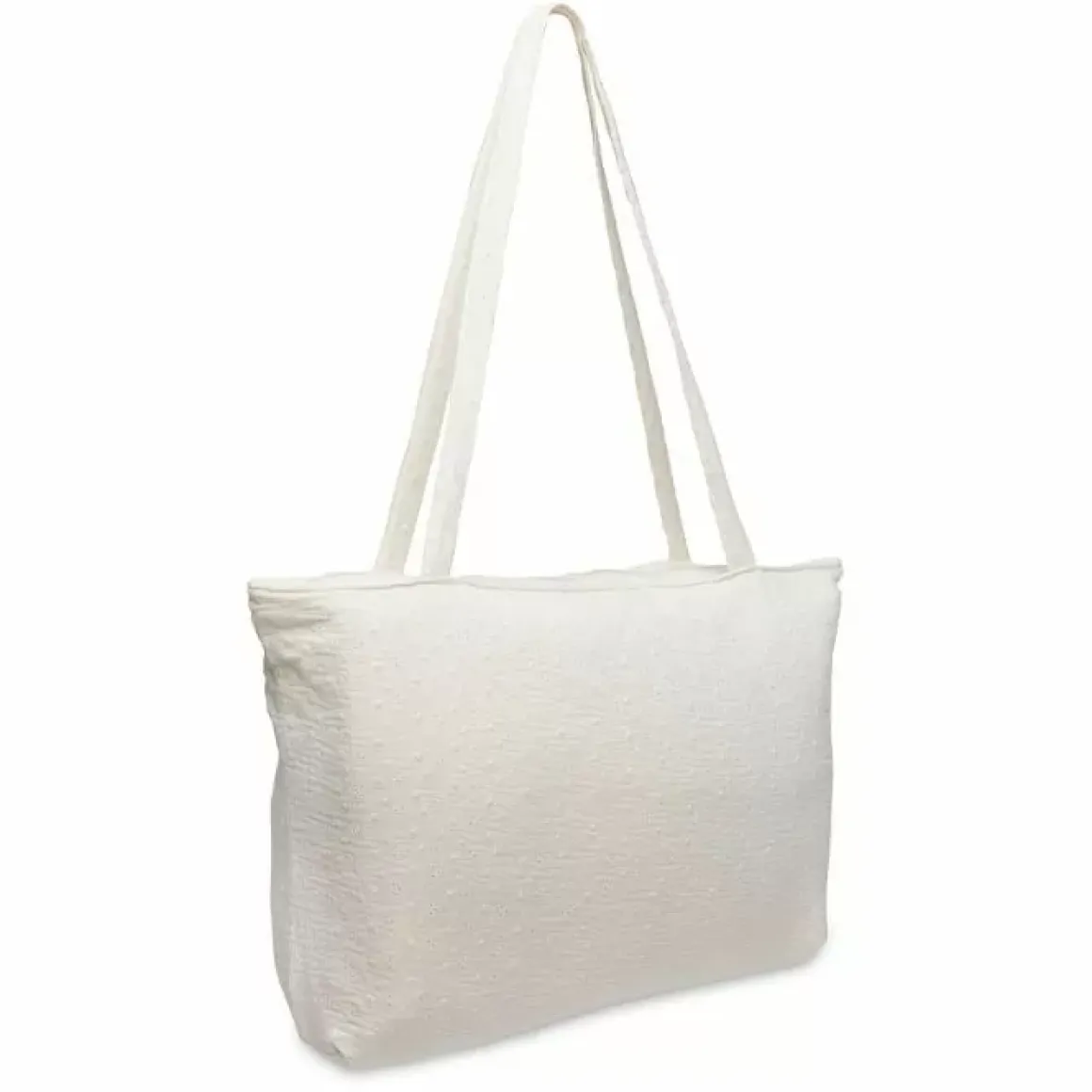 Jollein Shopper Embroidery Ivory