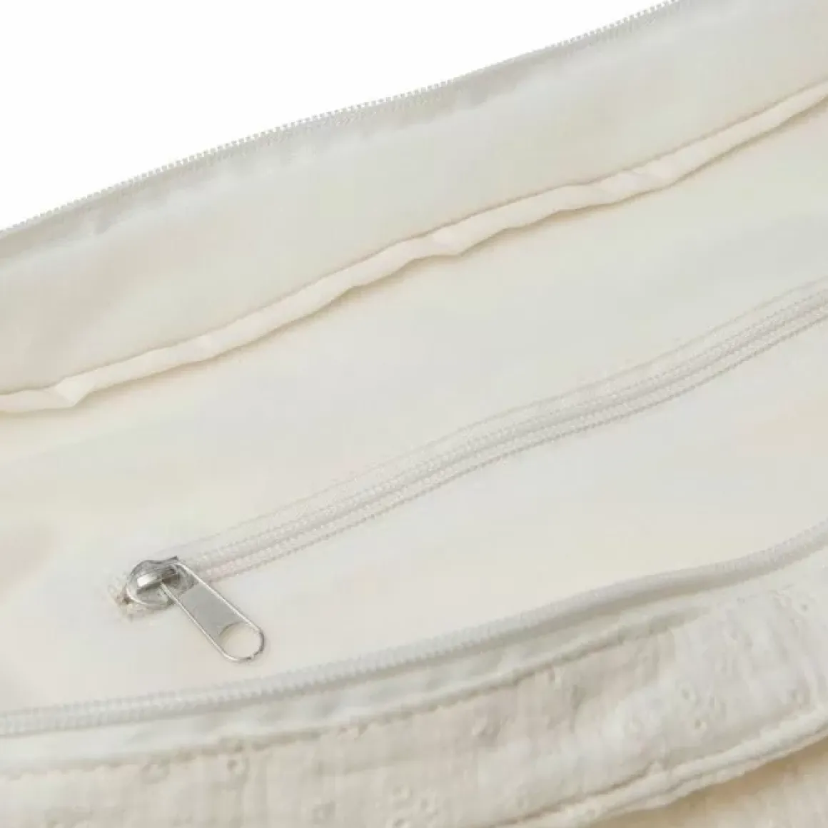 Jollein Shopper Embroidery Ivory