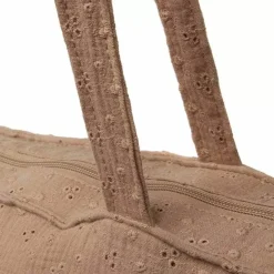 Jollein Shopper Embroidery Biscuit