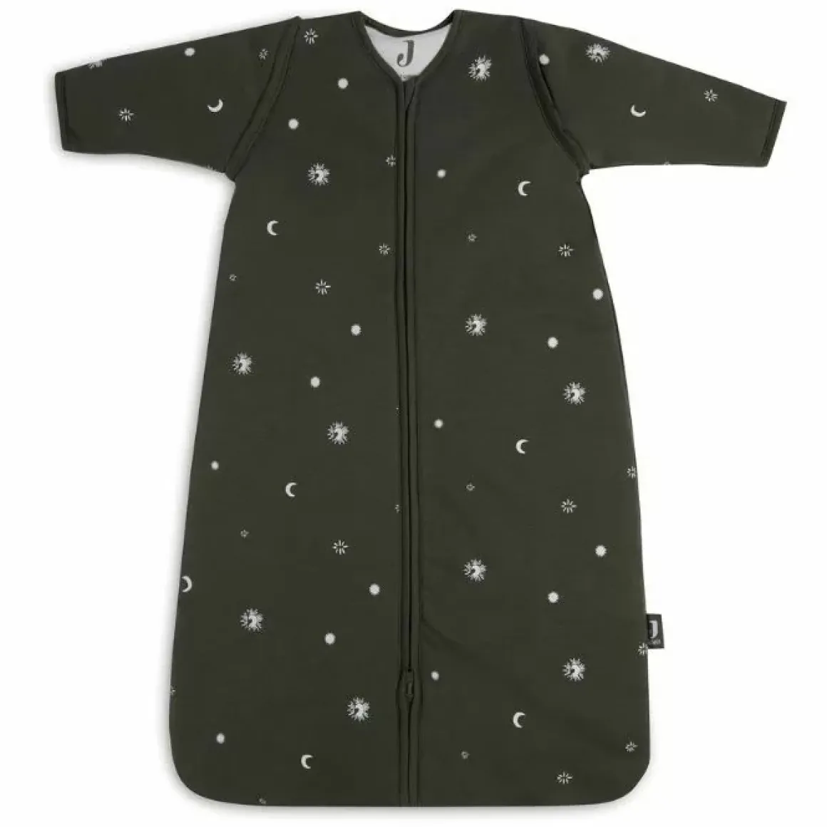 Jollein Slaapzak Afritsbare Mouw Stargaze Leaf Green