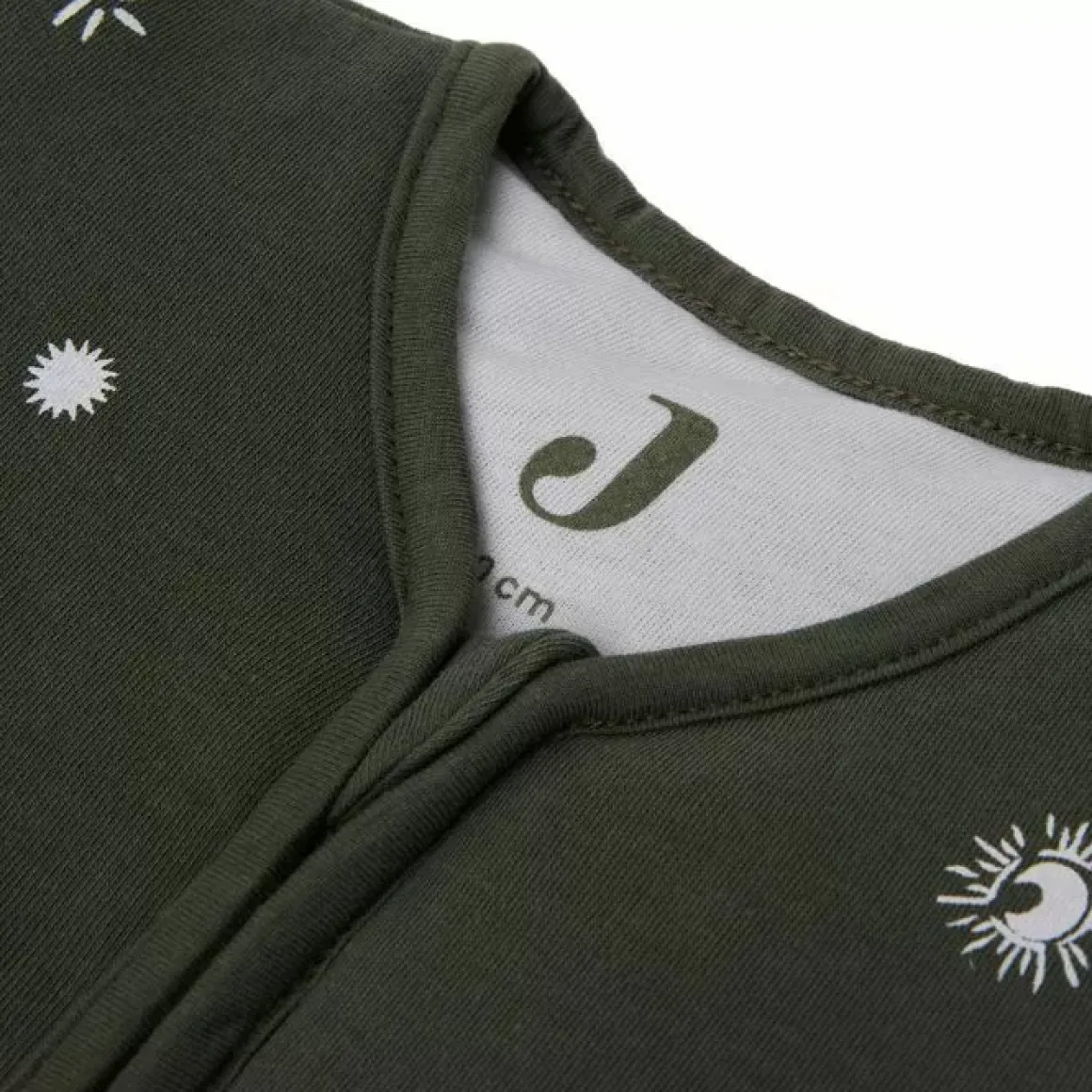 Jollein Slaapzak Afritsbare Mouw Stargaze Leaf Green