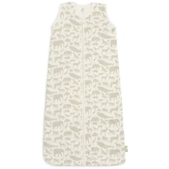Jollein Slaapzak Afritsbare Mouwen Animals Olive Green