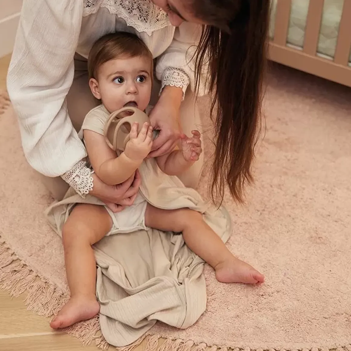 Jollein Slaapzak Jersey Ajour Nougat