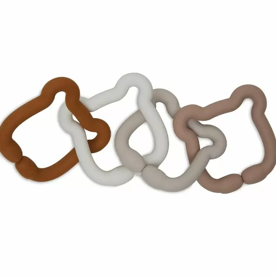 Jollein Speelgoed Ringen Siliconen Teddy Bear