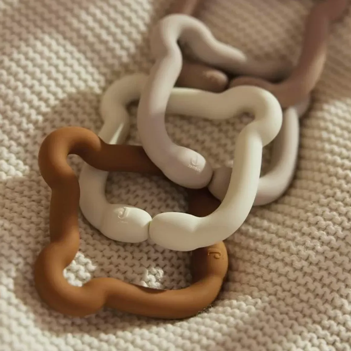 Jollein Speelgoed Ringen Siliconen Teddy Bear