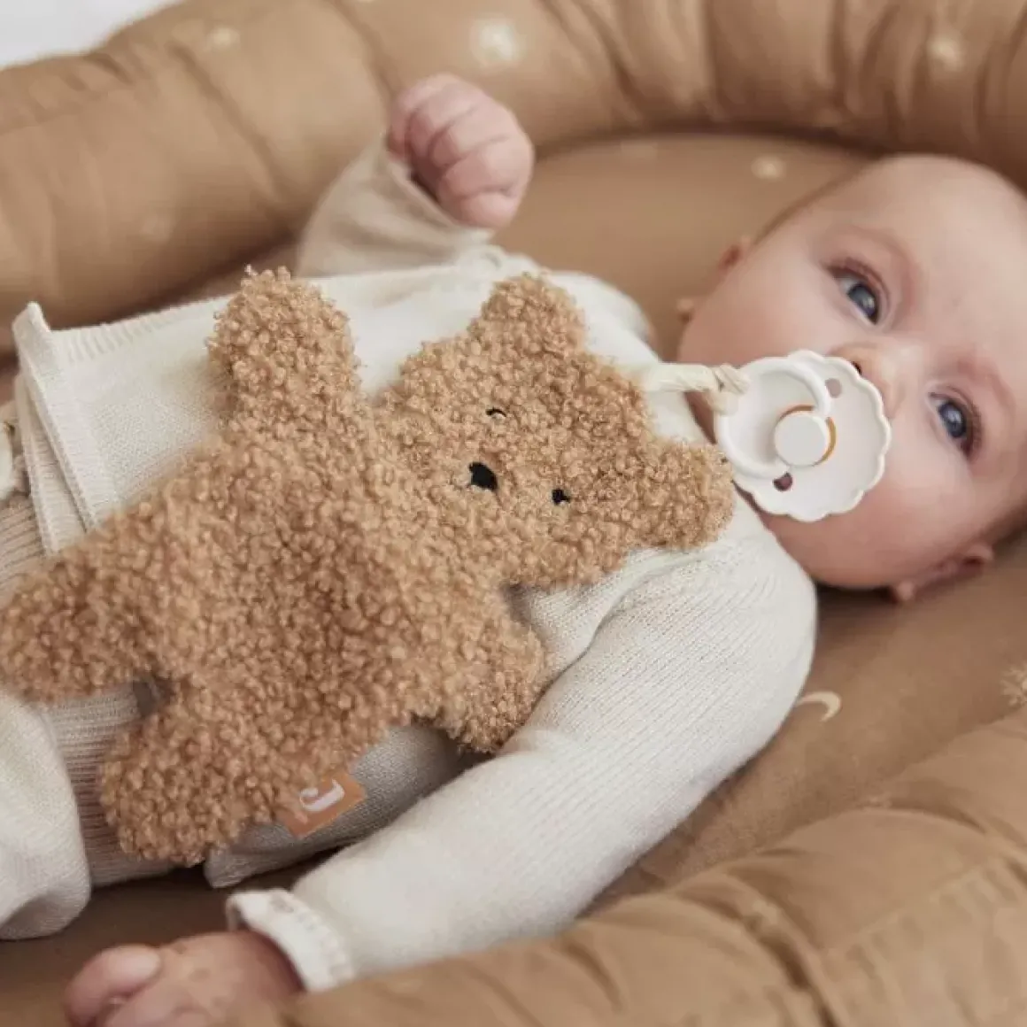 Jollein Speendoekje Teddy Bear Biscuit