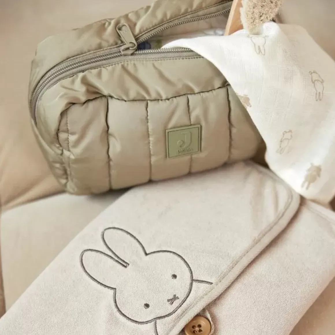 Jollein Toilettas Puffed Olive Green