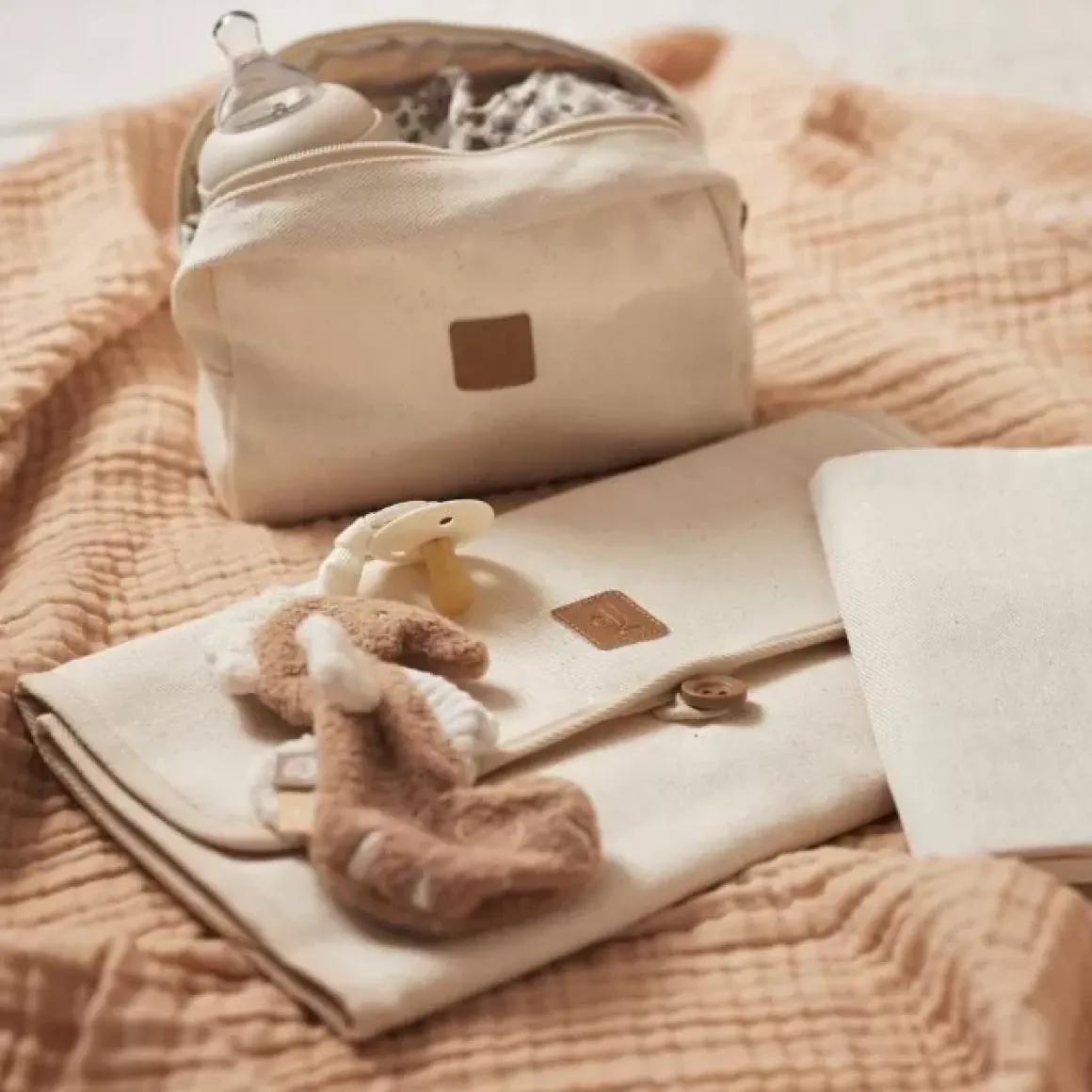 Jollein Verschoningsmat Twill Natural