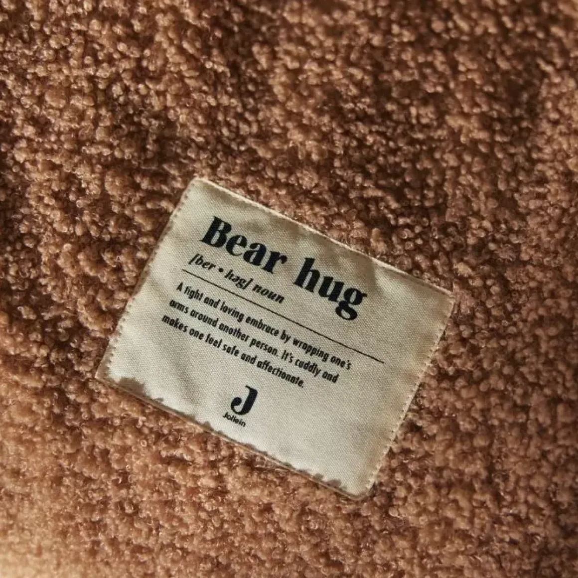 Jollein Voetenzak Autostoel Boucle Biscuit