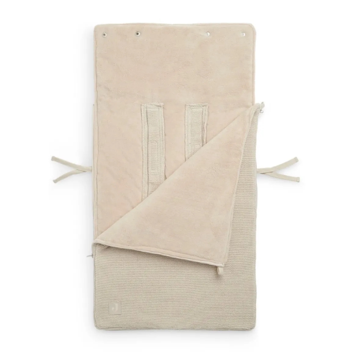 Jollein Voetenzak Basic Knit Nougat