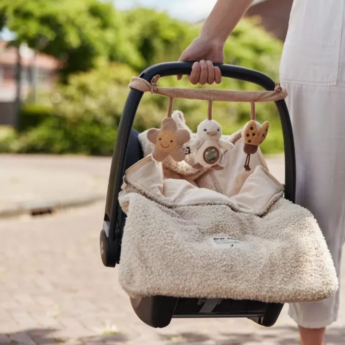 Jollein Voetenzak Boucle Naturel