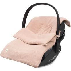 Jollein Voetenzak Grain Knit Wild Rose