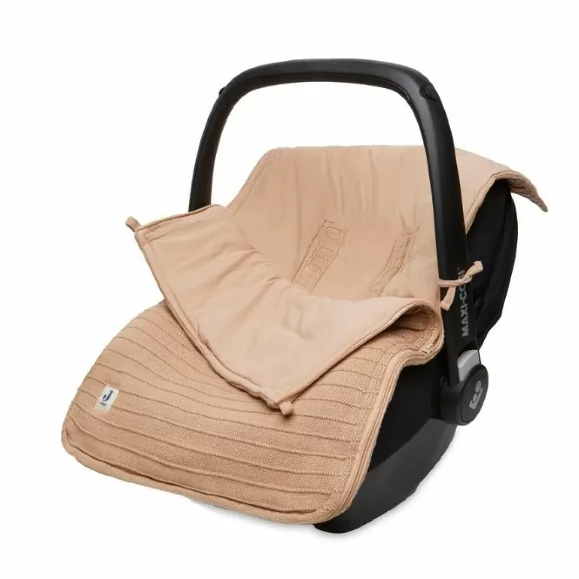 Jollein Voetenzak Pure Knit Biscuit