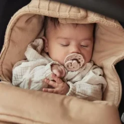 Jollein Voetenzak Pure Knit Biscuit