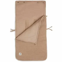 Jollein Voetenzak Pure Knit Biscuit