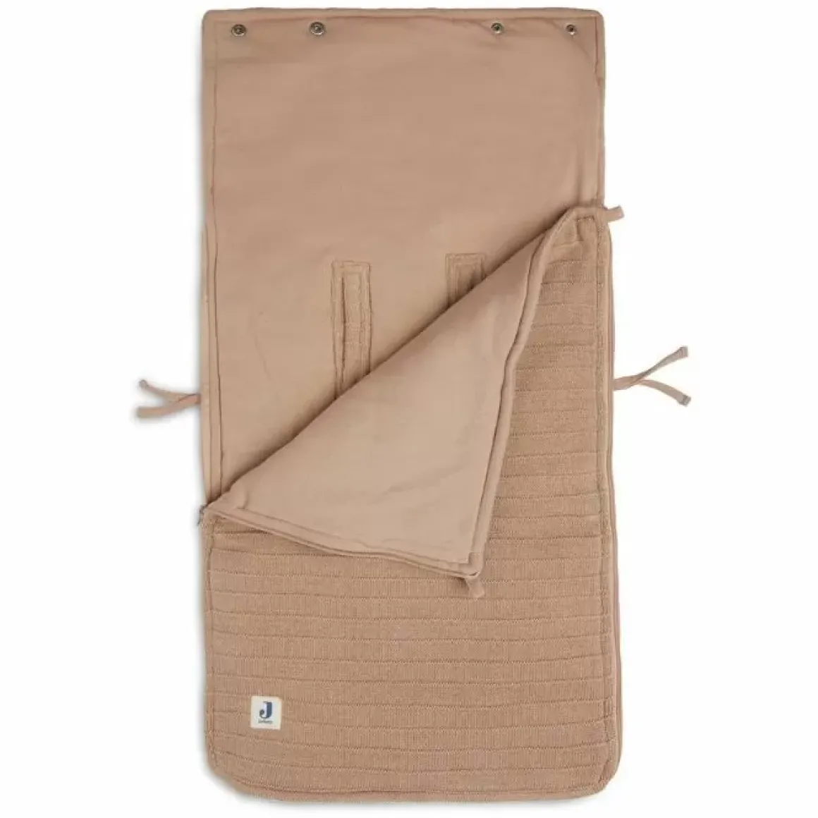 Jollein Voetenzak Pure Knit Biscuit