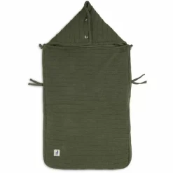 Jollein Voetenzak Pure Knit Leaf Green