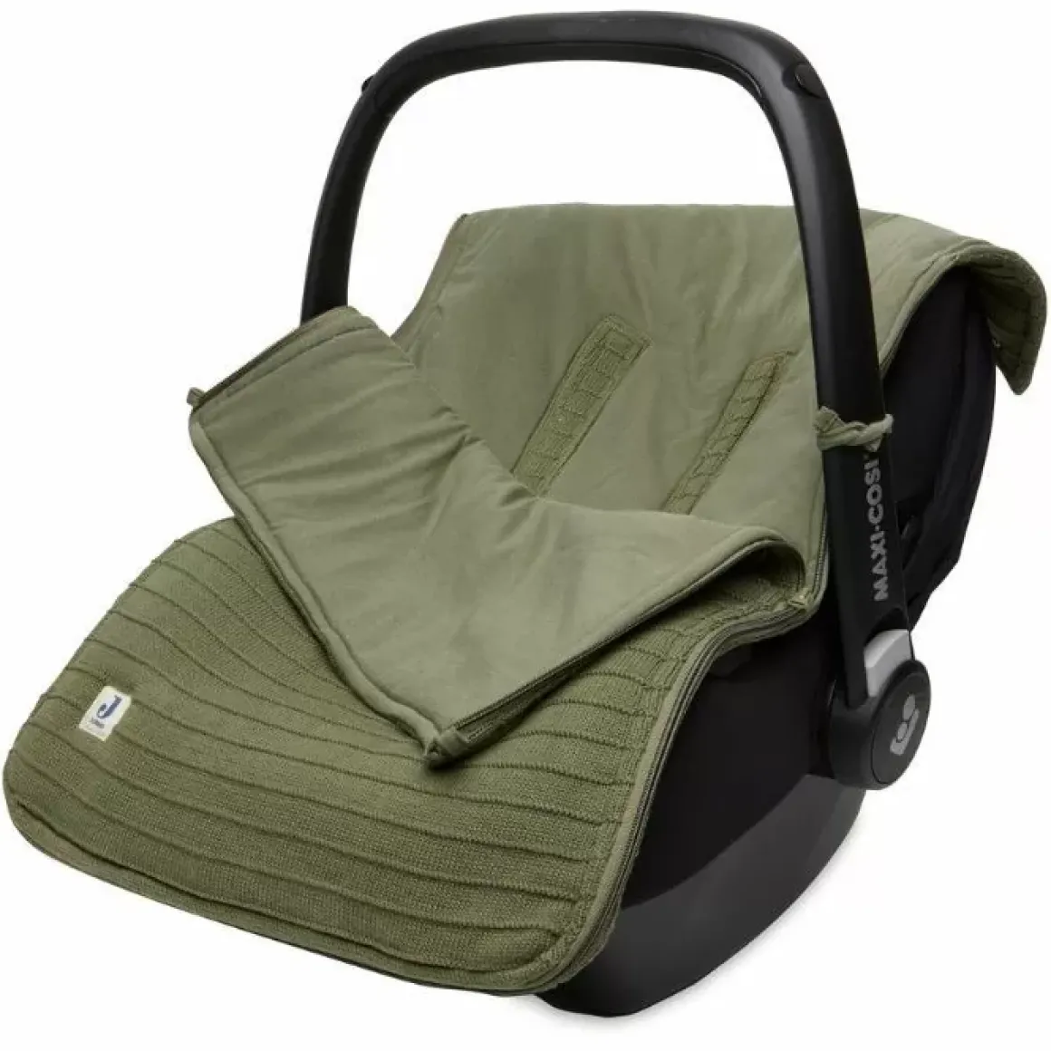 Jollein Voetenzak Pure Knit Leaf Green