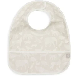 Jollein Waterproof Slabben Animals Nougat (2St)