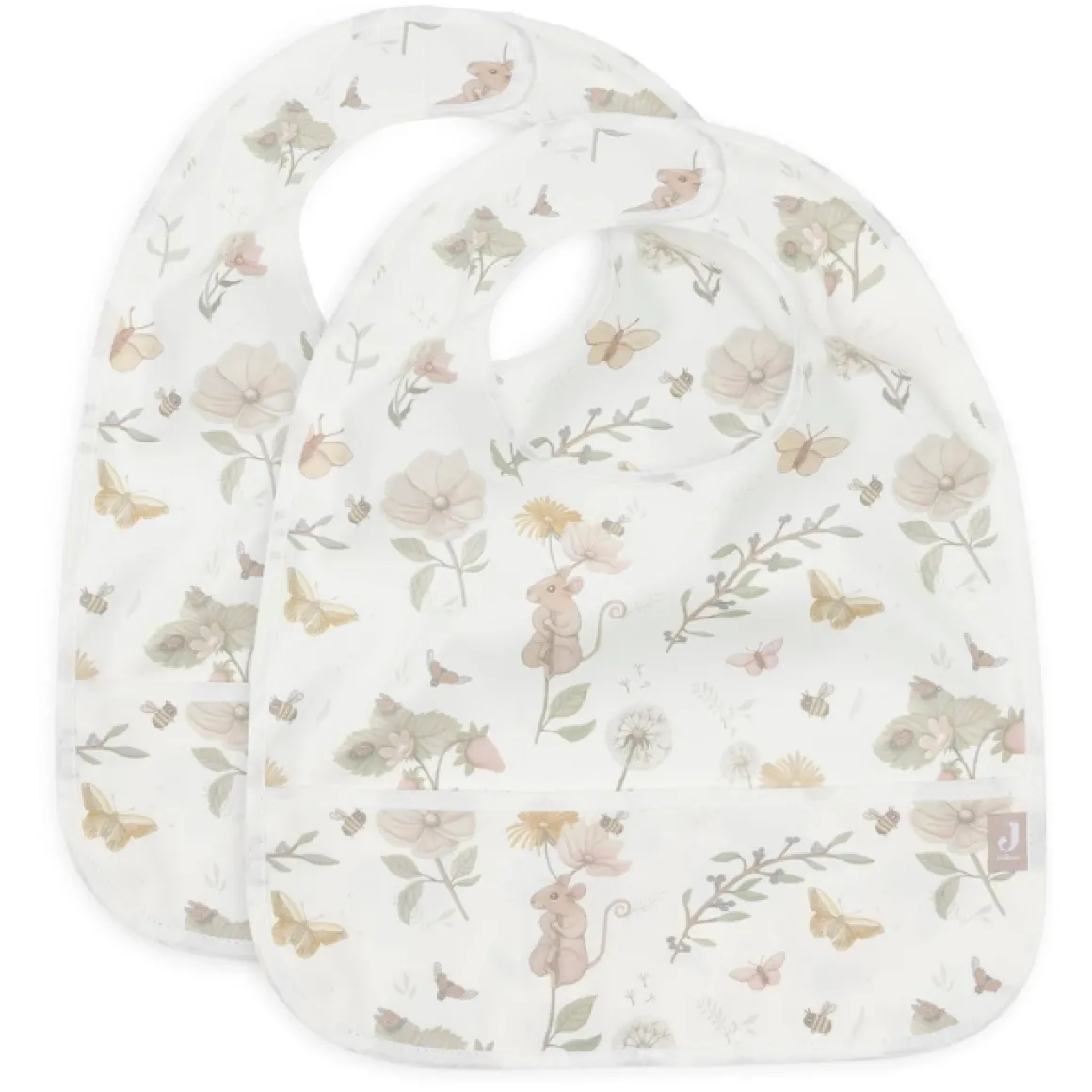 Jollein Waterproof Slabben Dreamy Mouse (2St)