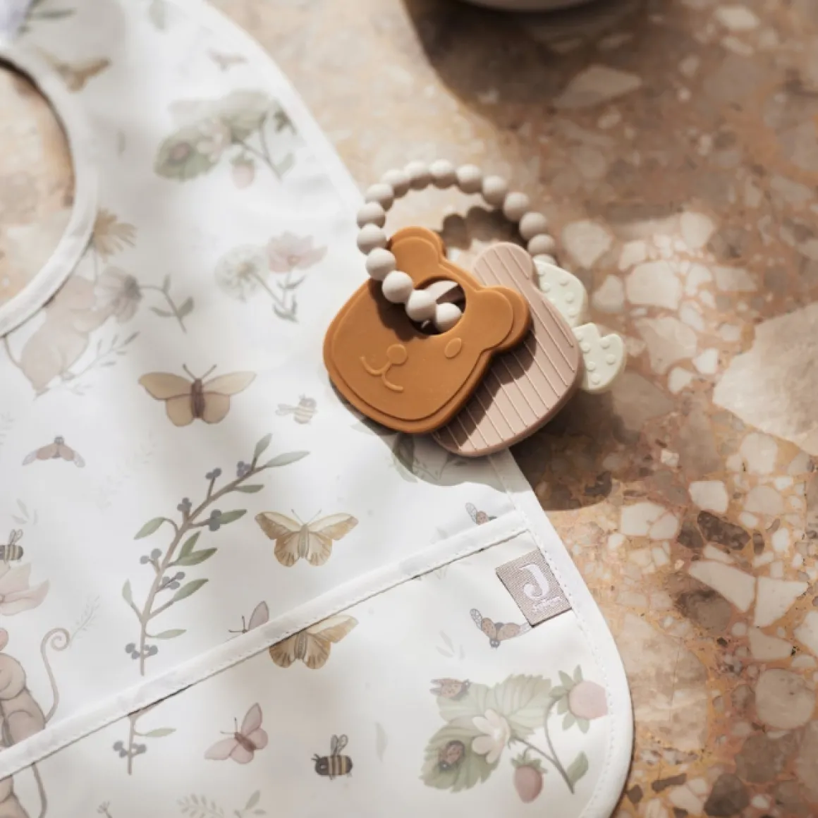 Jollein Waterproof Slabben Dreamy Mouse (2St)