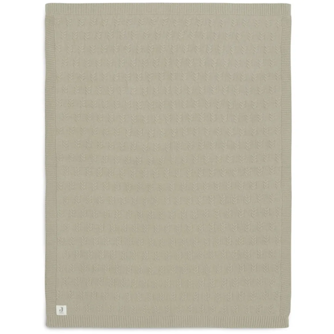 Jollein Wiegdeken Grain Knit Olive Green 75X100Cm