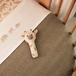 Jollein Wiegdeken Grain Knit Olive Green 75X100Cm