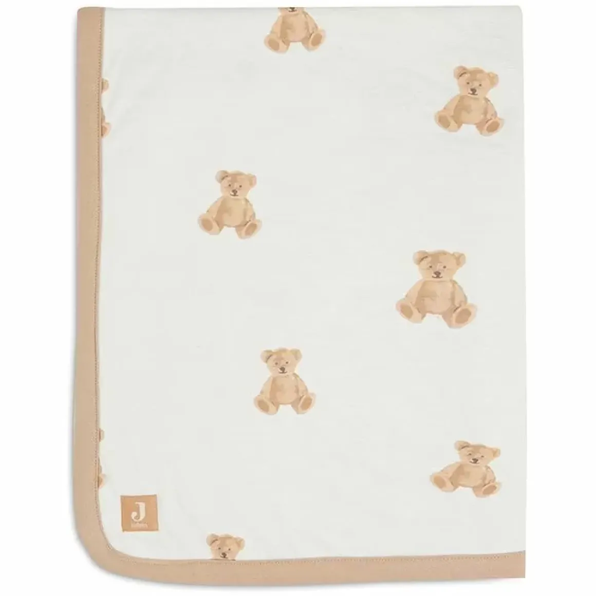 Jollein Wiegdeken Jersey 75X100 Teddy Bear